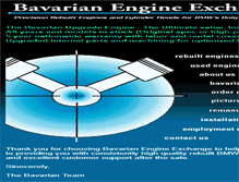 Tablet Screenshot of bavengine.com
